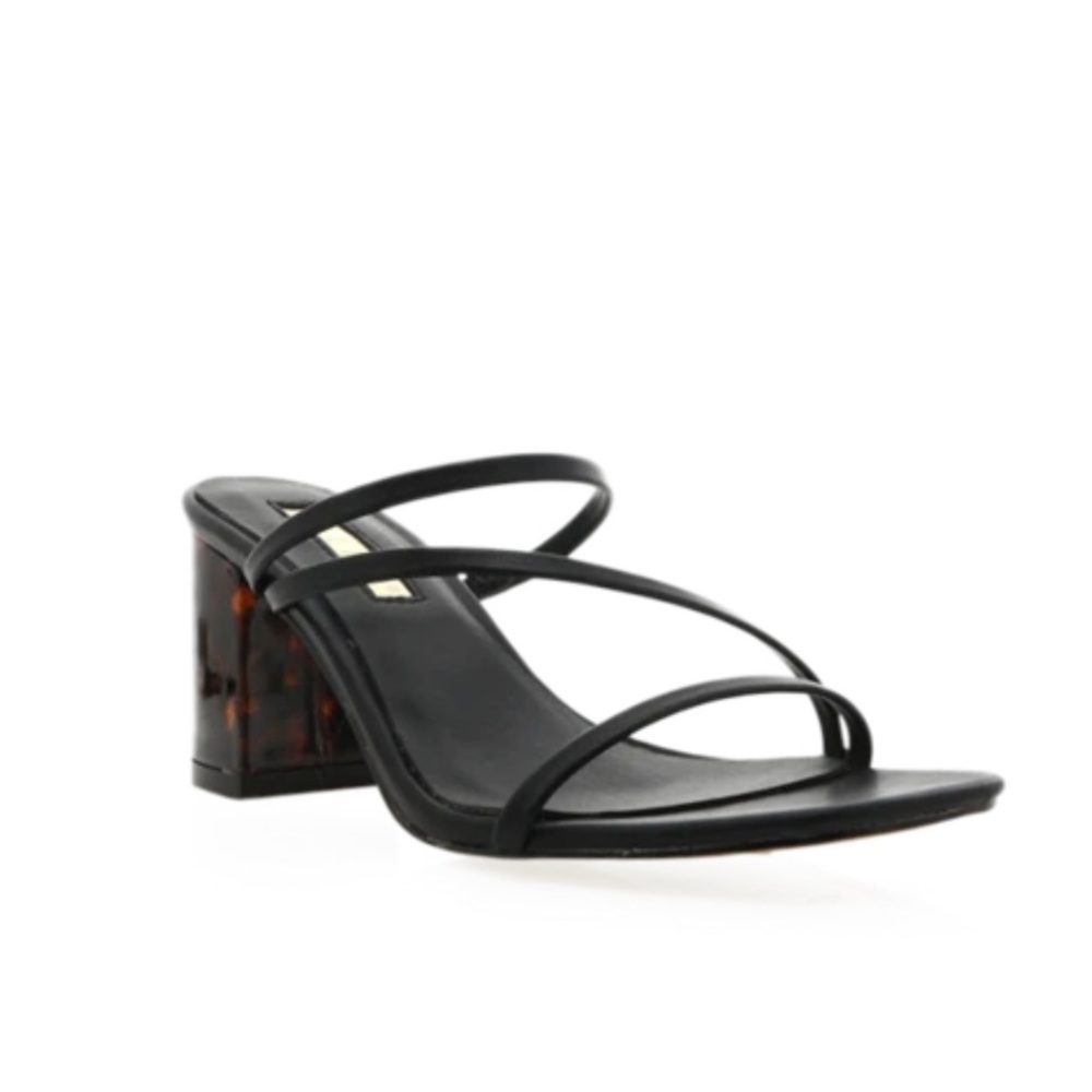 NWT BILLINI YAZMIN IN BLACK/TORTOISESHELL - Picture 2 of 4